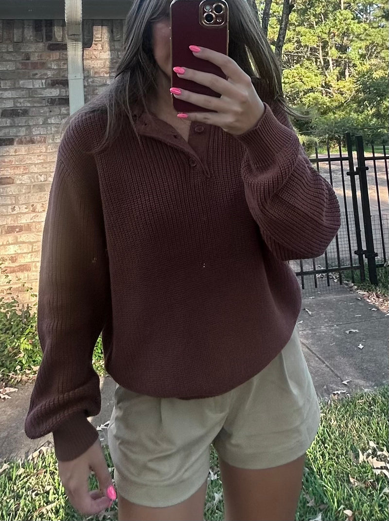 Chestnut Pullover