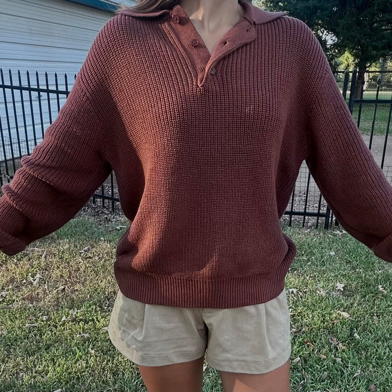 Chestnut Pullover