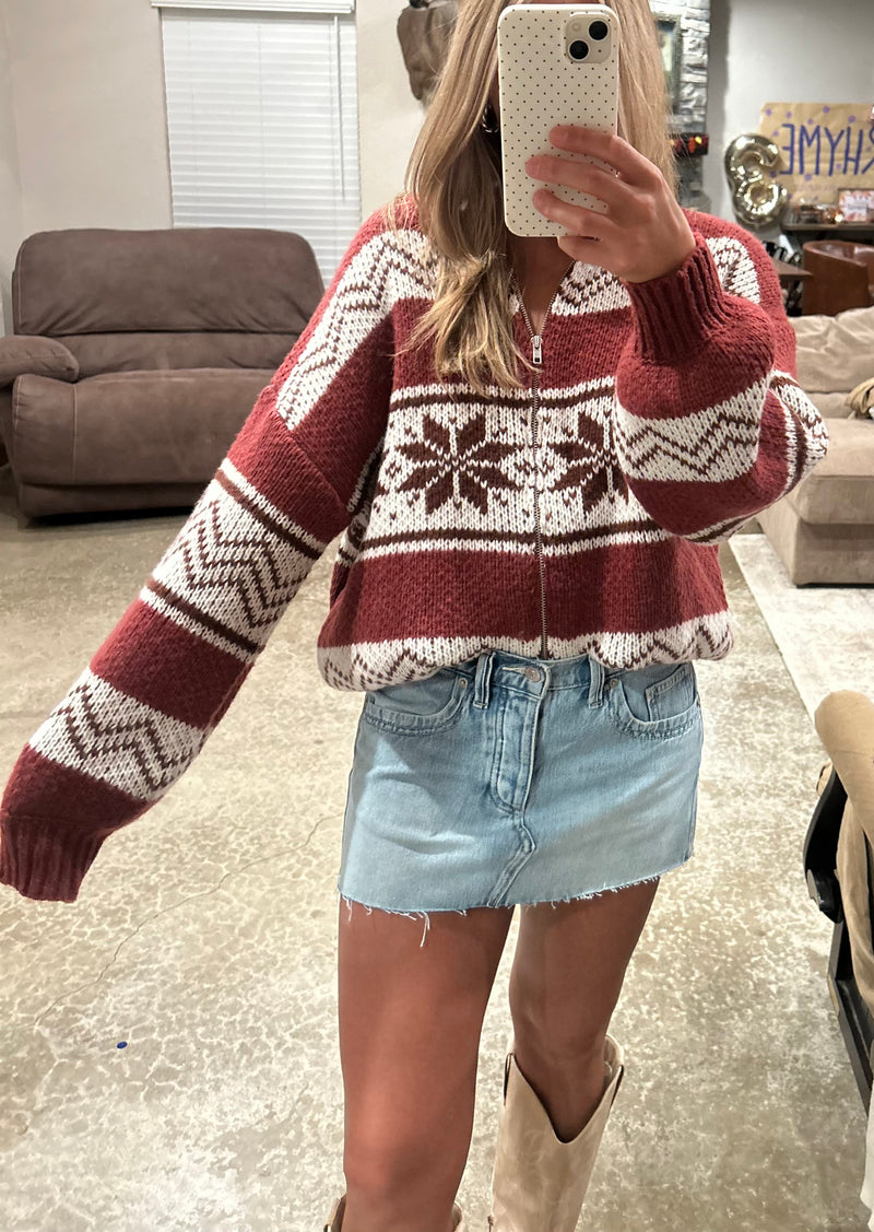 Snowflake Cardigan