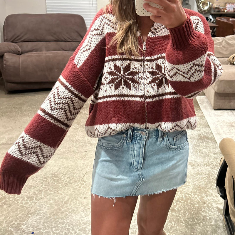 Snowflake Cardigan