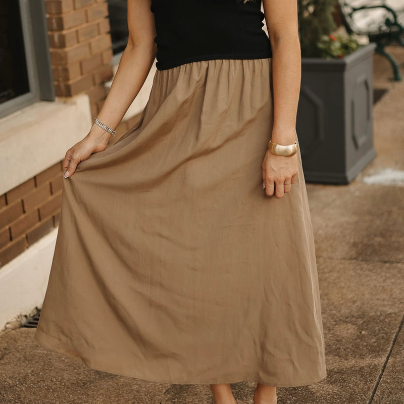 Strapless Midi Dress