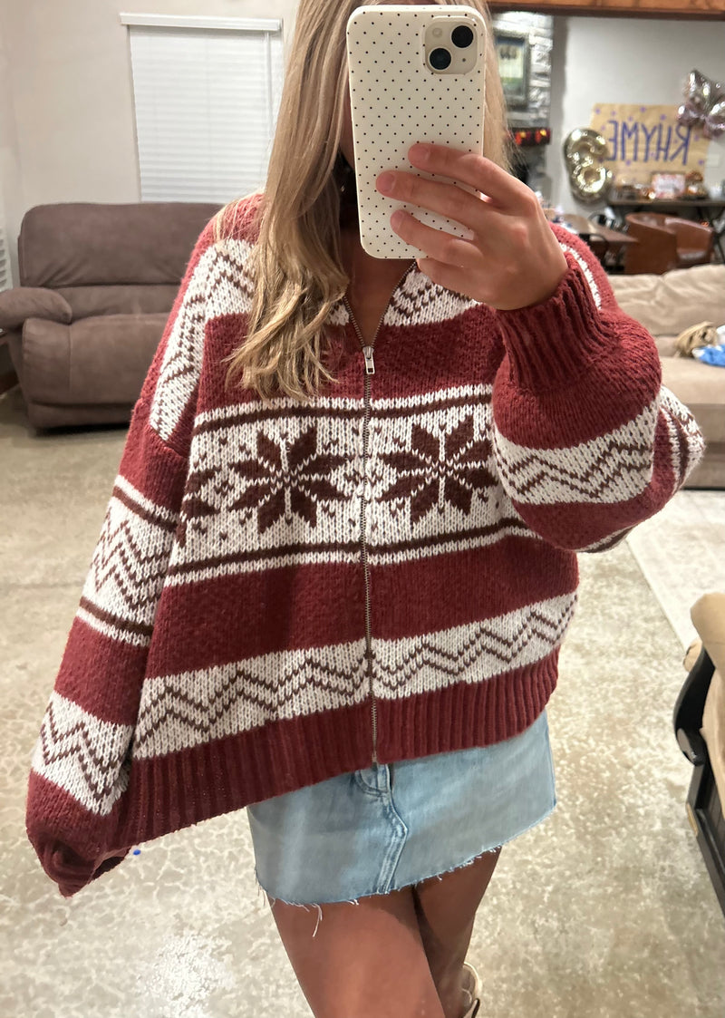 Snowflake Cardigan