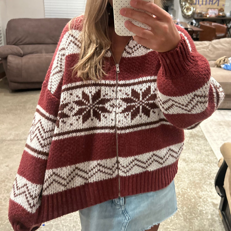 Snowflake Cardigan