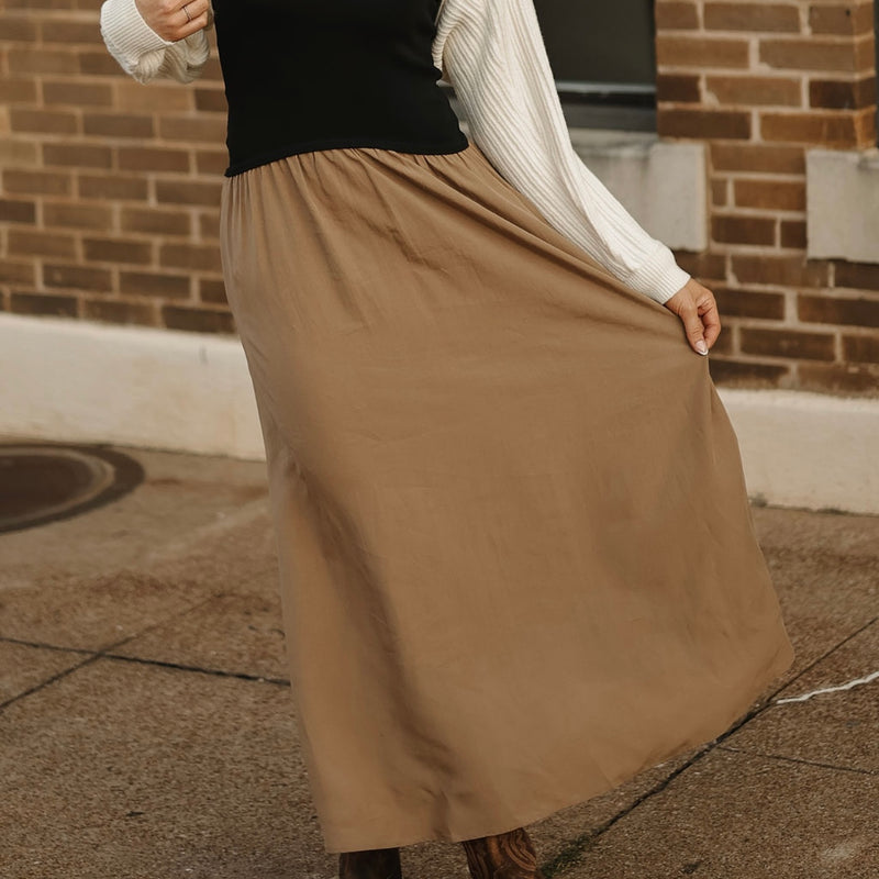 Strapless Midi Dress
