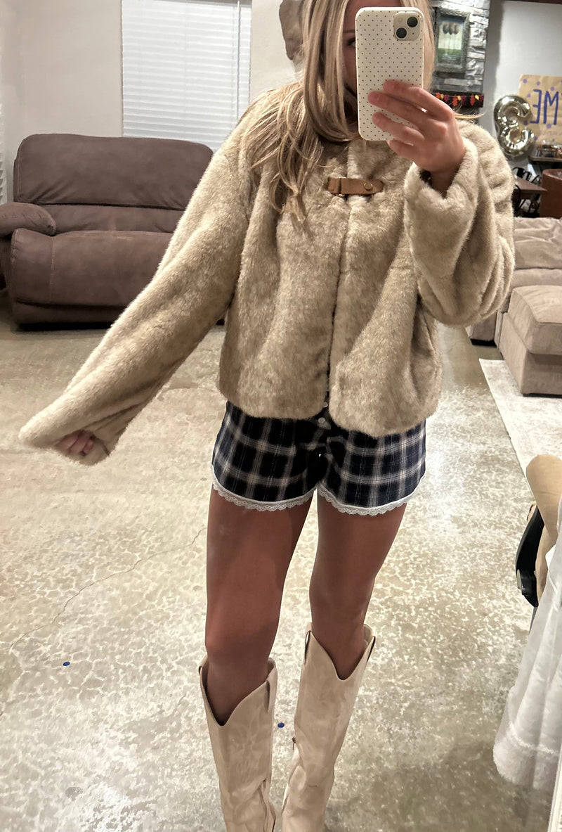Faux Fur Jacket