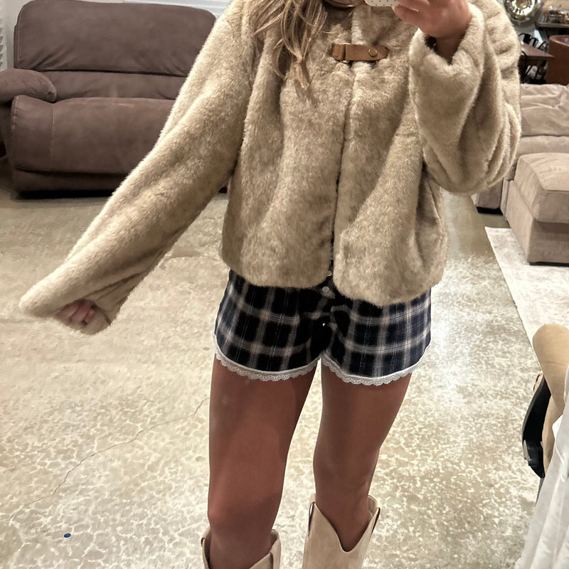 Faux Fur Jacket