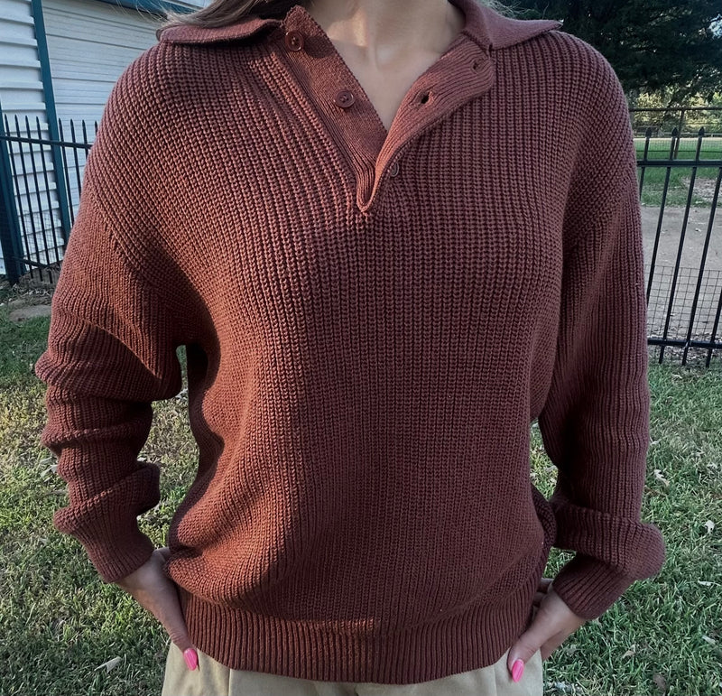 Chestnut Pullover