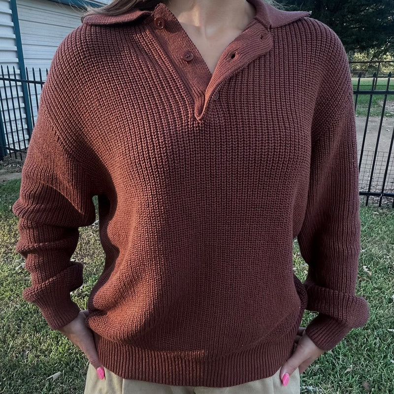 Chestnut Pullover