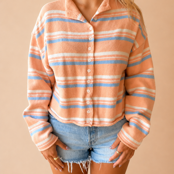 Sherbet Stripe Top