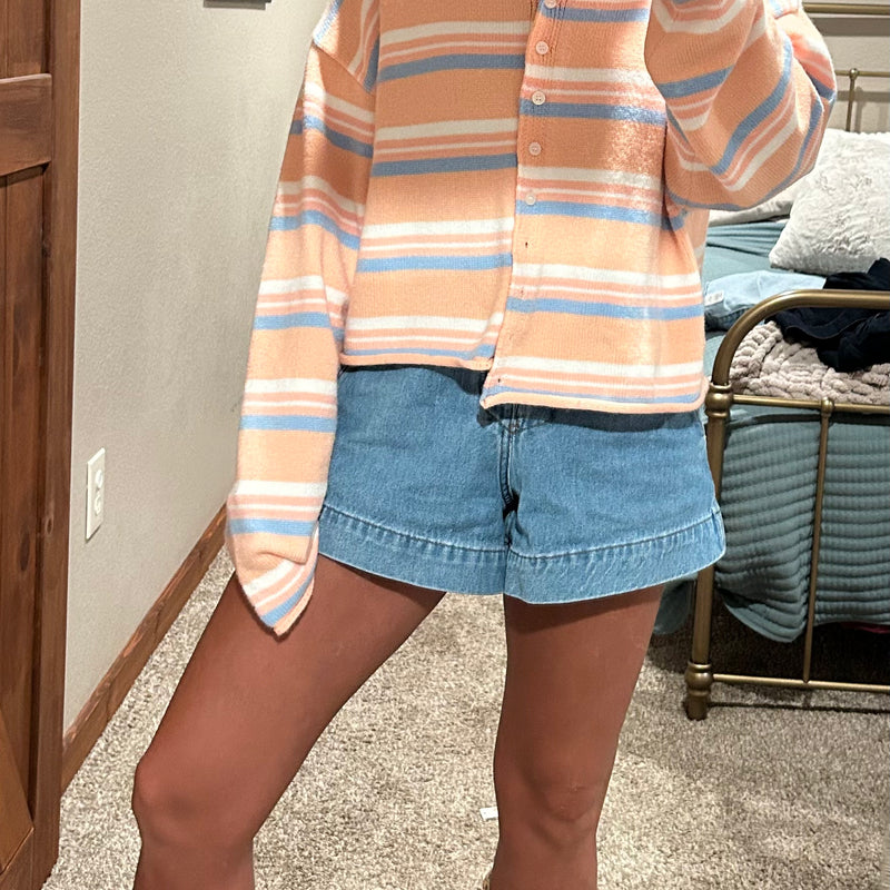 Sherbet Stripe Top